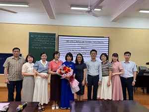 Khoa Nhà nước và pháp luật tổ chức thao giảng cấp khoa năm 2026